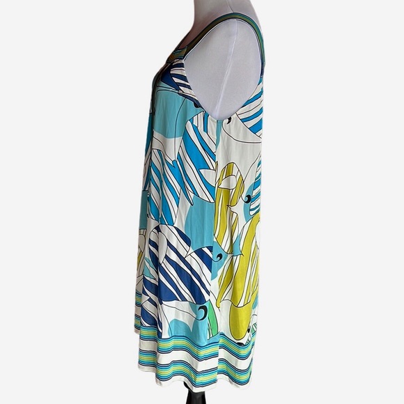〰️ BCBGMAXAZRIA Sun Dress Square Neck〰️ - Picture 6 of 7